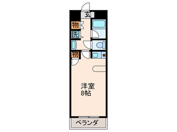 PLEAST陣原の物件間取画像